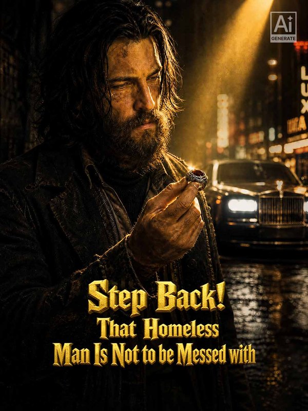 Step Back! That Homeless Man Is Not to be Messed with poster (ReelShort)